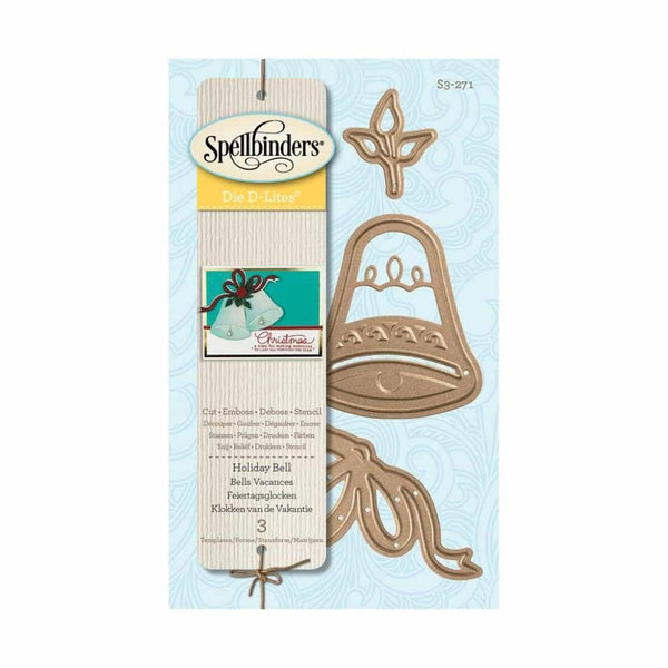 Spellbinders Shapeabilities Die D-Lites Holiday Bell*