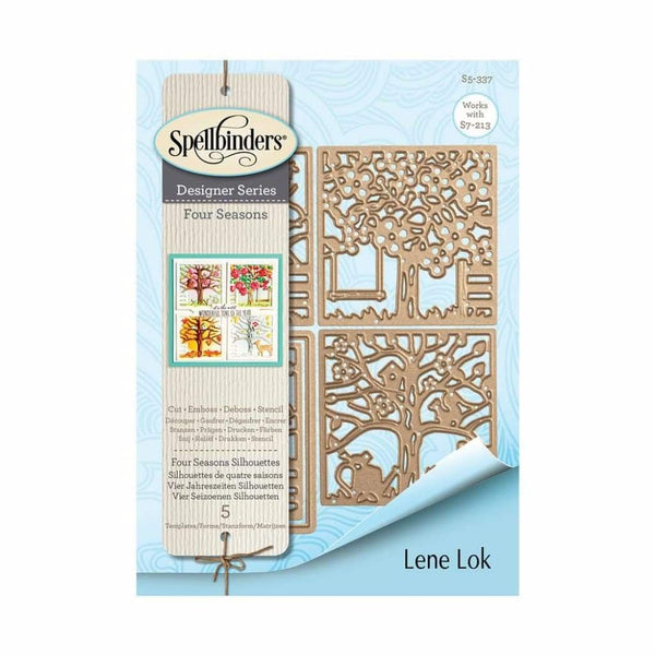 Spellbinders Shapeabilities Dies - Lene Lok Four Seasons-Silhouettes*