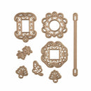 Spellbinders Shapeabilities Dies Frame Charms*