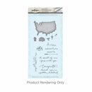 Spellbinders Stamp & Die Set By Debi Adams Love Set Match-Near Or Far*