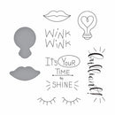 Spellbinders Stamp & Die Set By Debi Adams - Wink Wink*