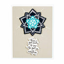 Spellbinders Stamp & Die Set By Stephanie Low Good Vibes-Dot Mandala
