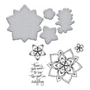 Spellbinders Stamp & Die Set By Stephanie Low Good Vibes-Dot Mandala*