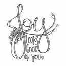 Spellbinders Stamps Joy Look Good On You