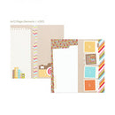 Simple Stories 12x12 D/Sided Single Sheet Paper - 6x12 Page Elements*