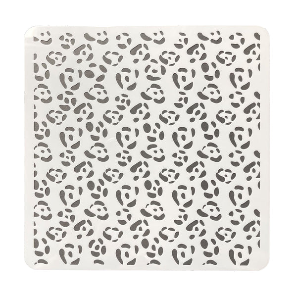 Poppy Crafts Single Sheet Stencil #46 - 8"x 8"*