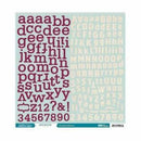 Studio Calico - Memoir - 12X12 Alpha Sticker Sheet