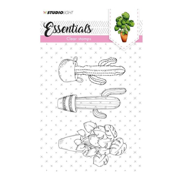 Studio Light Essentials A6 Stamps  - Pot Plants #2