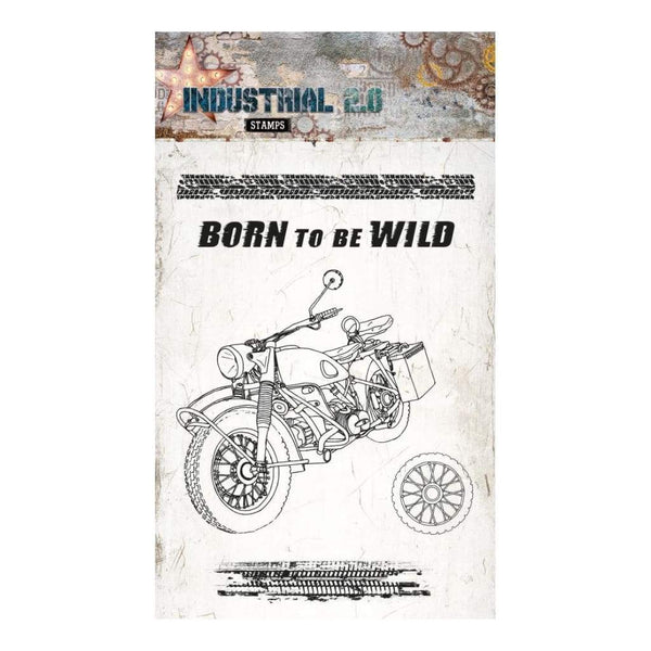 Studio Light Industrial 2.0 A6 Stamps - Born To Be Wild