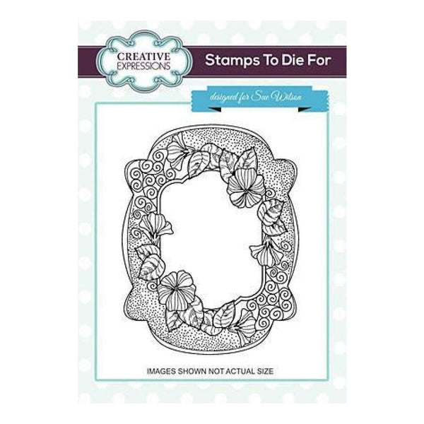 Sue Wilson Stamps To Die For - Sunny Nasturtiam Pre Cut Stamp