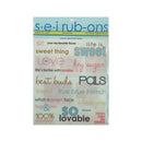 SeI Rub-Ons - Sugar Sweet*