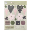 Heidi Grace A4 Shape Decorations - Plastic Embellishments - Sugar Plum Forest*