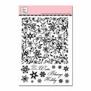 Sweet n Sassy Clear Stamps 6 inch X8 inch Winter Blessings