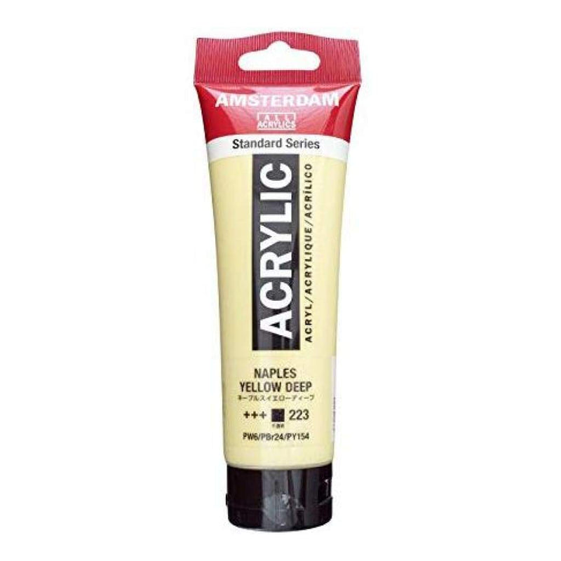 Talens - Amsterdam Standard Acrylic Paint 120ml - Naples Yellow Deep 223