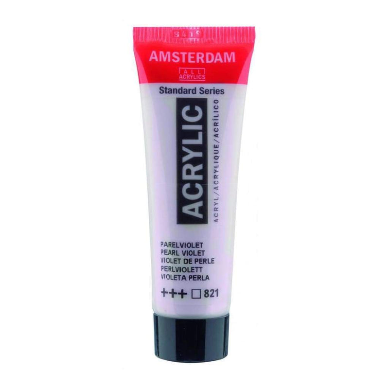 Talens - Amsterdam Standard Acrylic Paint 120ml - Pearl Violet 821