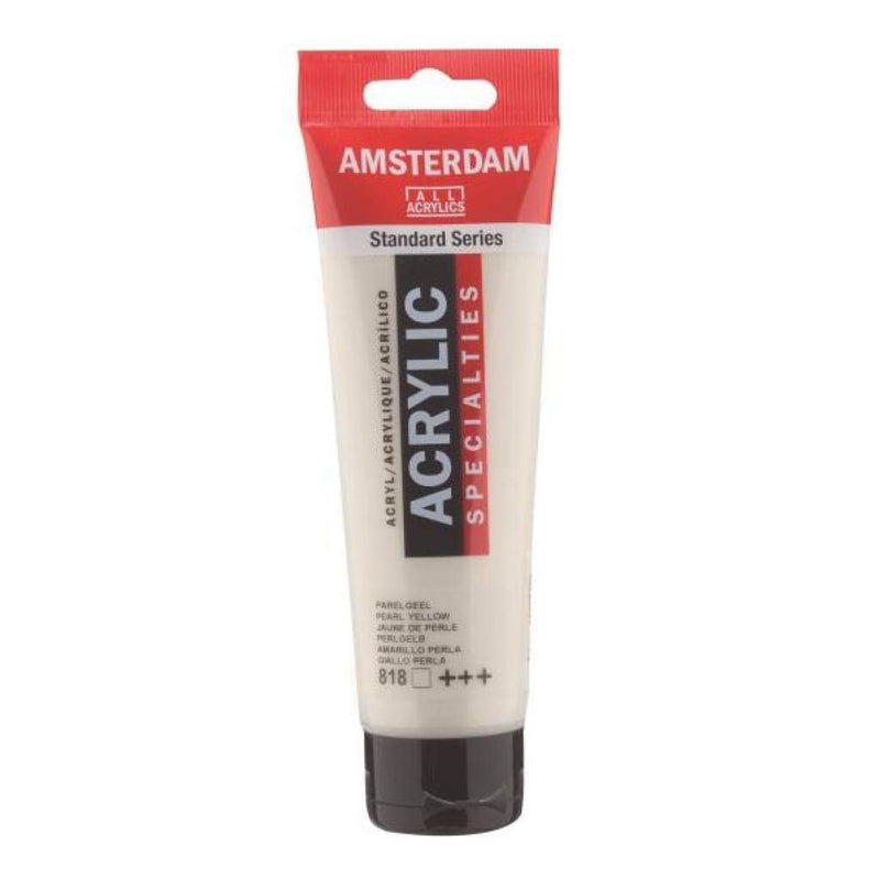 Talens - Amsterdam Standard Acrylic Paint 120ml - Pearl Yellow 818