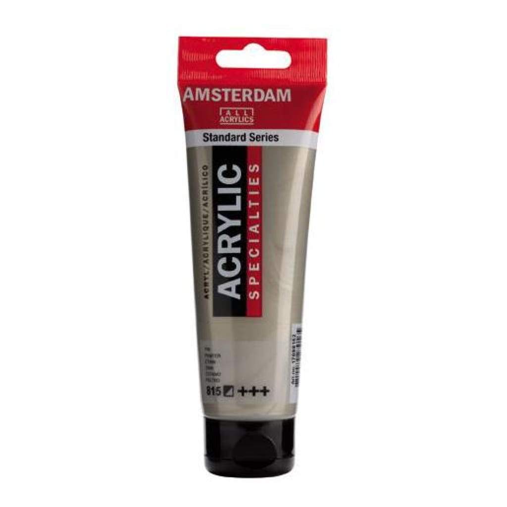 Amsterdam Standard Acrylic Paint 120ml - Pewter 815 – CraftOnline