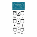 Technique Tuesday Clear Stamps 2 Inch X4 Inch Planner Today Tabs