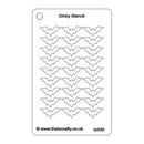 That's Crafty Dinky Stencil 3In.X4.75In. Bat Background