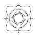 The Crafters Workshop - 12X12 Template - Orchid