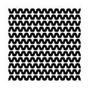 The Crafters Workshop 6X6 Template - Squiggles
