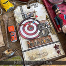 Tim Holtz Cling Stamps 7"x 8.5" - Eccentric*