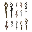 Tim Holtz - Idea-Ology Metal Clock Hands 12 pack Assorted Sizes