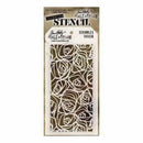 Tim Holtz Layered Stencil 4.125Inchx8.5Inch Scribbles