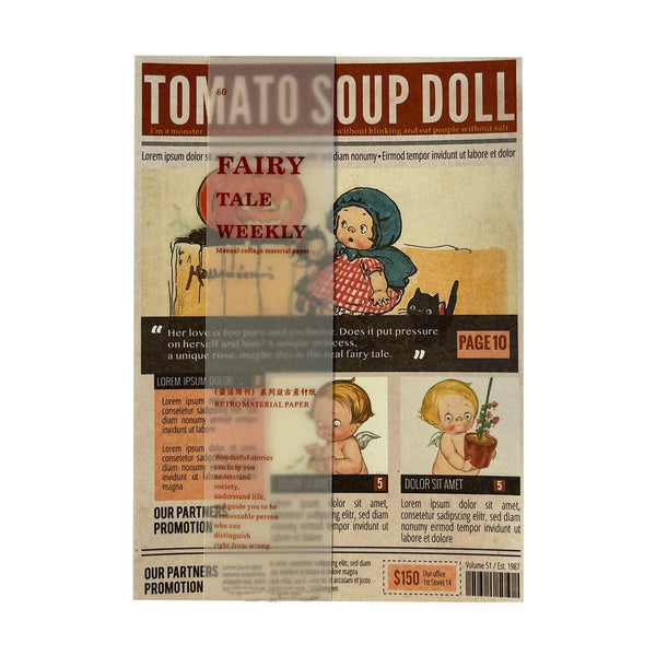 Poppy Crafts Fairy Tale Collection - Tomato Soup Doll