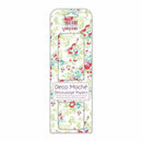 Trimcraft - Deco Mache Paper 10.25 Inch X14.75 Inch  3 Pack  - Red & Blue Flowers