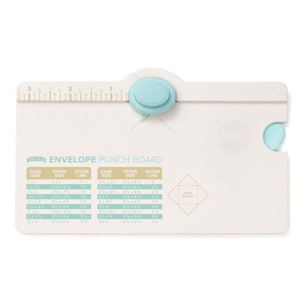 We R Memory Keepers Mini Envelope Punch Board – CraftOnline