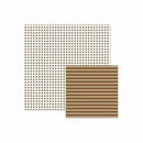 Wer Memory Keepers - Basics - Brown Dot 12X12 Double-Sided Paper