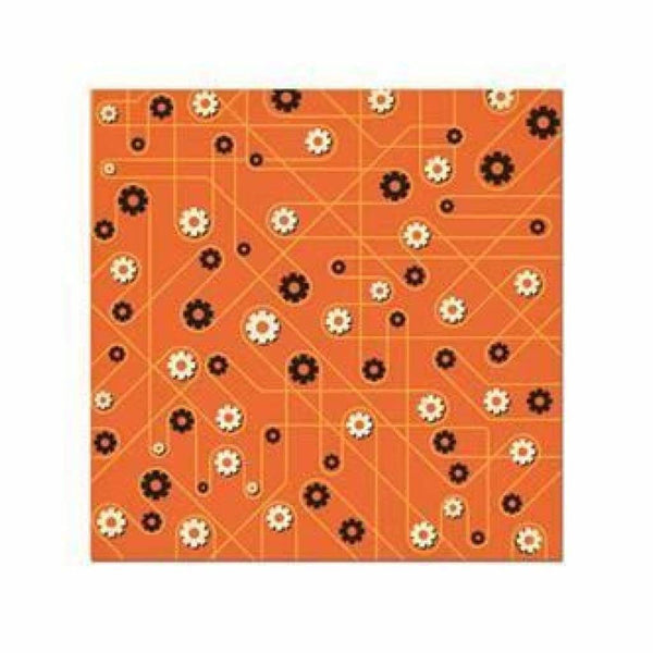 Wer Memory Keepers - Out & About - Thingamajig 12X12 Flocked Paper (Pack Of 5)