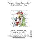Whipper Snapper Cling Stamp 4 inch X6 inch Dreamin Of Maui