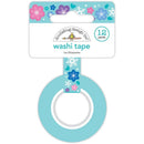 Doodlebug Washi Tape 15mmX12yd - Ice Blossoms, Winter Wonderland*