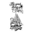 Stamperia Cling Stamps - Sailing Ship By Johanna Rivero