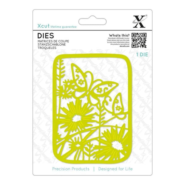 Xcut Decorative Die Wildflower Butterfly