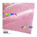 Poppy Crafts 10"x5' Heat Transfer Glitter Vinyl - Pink*