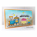 Your Next Stamp Die All Aboard Train Carts
